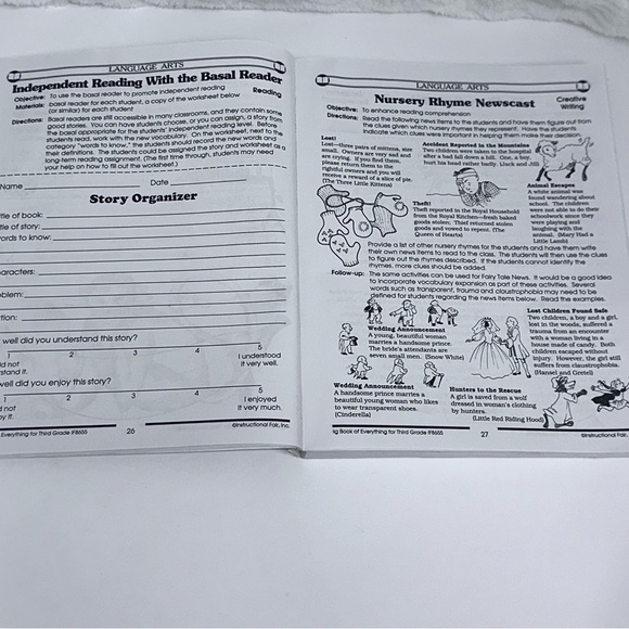 BIG BOOK OF EVERYTHING GRADE 3 By Ada Frischer/Elizabeth Tanzi Teacher Resource - Picture 8 of 16